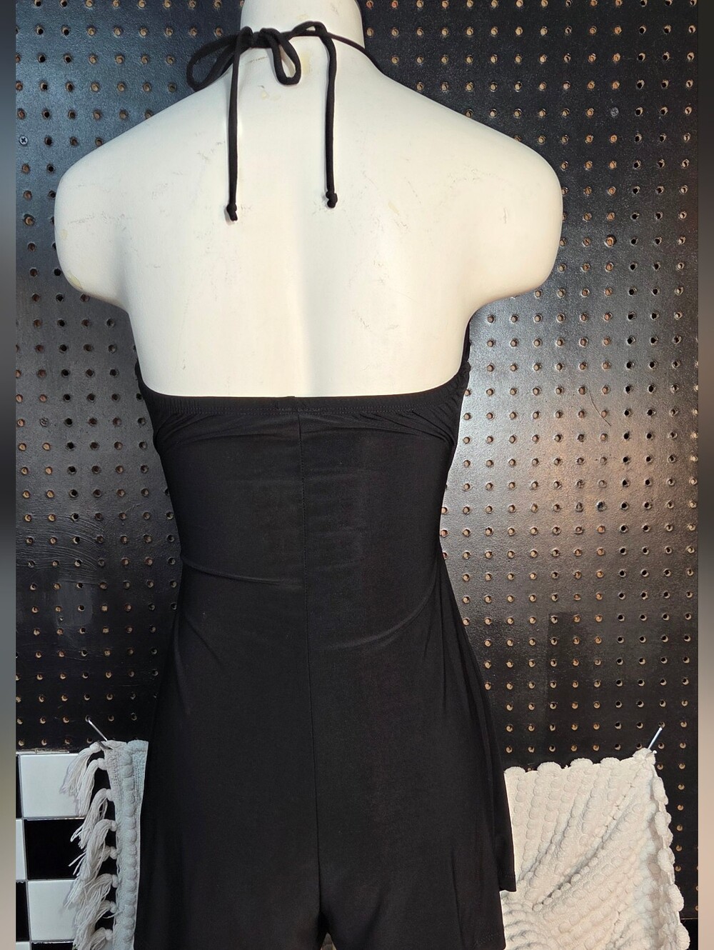 Windsor Black Halter Top Jumper Sz S - Picture 5 of 7